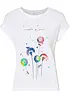 Shirt met paardenbloemen, bonprix
