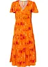 Midi jurk van viscose, bonprix