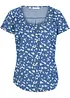 Spijkerblouse van biologisch katoen, bonprix