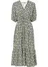 Maxi jurk van soepele viscose, bonprix