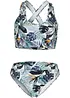 Bralette bikini (2-dlg. set) met gekruiste bandjes, bonprix