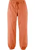 Linnen 3/4 broek met comfortband, loose fit, bonprix