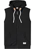 Sweatvest met capuchon in een zachte katoenmix, bonprix