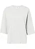Katoenen oversized shirt, halflange mouw, bonprix