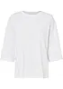 Katoenen oversized shirt, halflange mouw, bonprix