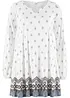 Extra wijde shirt tuniek in een viscosemix, bonprix