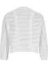 Bolero in gehaakte look, halflange mouw, bonprix