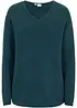 Essential geribde trui van milano knit wear met V-hals, bonprix