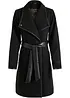 Lange jas in wollen look, bonprix