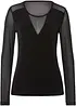 Longsleeve met mesh, bonprix