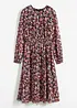 Chiffon jurk, bonprix