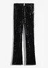 Broek met pailletten, bonprix