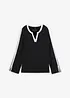 Longsleeve met splitten, bonprix