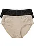 Maxislip met kant (set van 2), bonprix