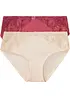 Maxislip met kant (set van 2), bonprix