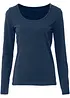 Longsleeve met ronde hals, bonprix