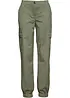 Cargo broek met stretch van katoen, bonprix