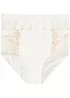 Corrigerende slip met borduursel (set van 2), bonprix