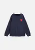 Oversized sweater van biologisch katoen, bonprix