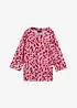 Shirt met ronde hals, 3/4 mouw, bonprix