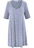 Lange shirt tuniek, korte mouw, bonprix