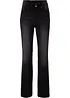 Corrigerende jeans mid waist, bootcut, bonprix