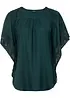 Blouse met kanten details, bonprix