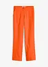High waist broek van een linnen-viscosemix, bonprix