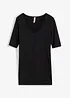 Nauwsluitend shirt, extra lang, bonprix