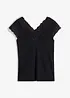 Kanten shirt in een viscosemix, bonprix