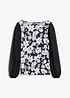 Shirt met chiffon mouwen, bpc selection