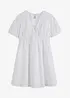 Jurk met broderie anglaise, bonprix