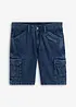 Cargo jeans bermuda van biologisch katoen, relaxed fit, bonprix