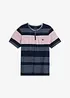 Henley shirt met korte mouwen, bonprix