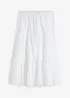 Strokenrok met broderie anglaise, bonprix