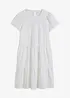 Polojurk met broderie anglaise, bonprix