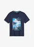 T-shirt van biologisch katoen met fotoprint, bonprix