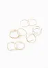 Ringen (set van 8), bonprix
