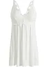 Slipdress van viscose met broderie anglaise, bonprix