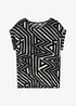 Oversized shirt in een soepele viscosemix, bonprix