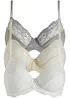 Beugel bh met delicaat kant (set van 3), bonprix