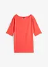 Shirt met boothals, halflange mouw, bonprix