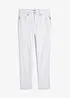 Stretch jeans mid waist, straight, bonprix