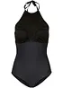 Corrigerend badpak met kant, medium corrigerend, bonprix