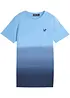 Jongens T-shirt met kleurverloop van puur biologisch katoen, bonprix