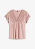 Shirt met kant, bonprix