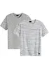 T-shirt (set van 2), bonprix