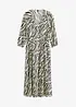 Midi jurk van soepele viscose, bonprix