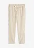 Broek in linnen look, bonprix