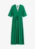 Viscose midi jurk met strikdetails, bonprix